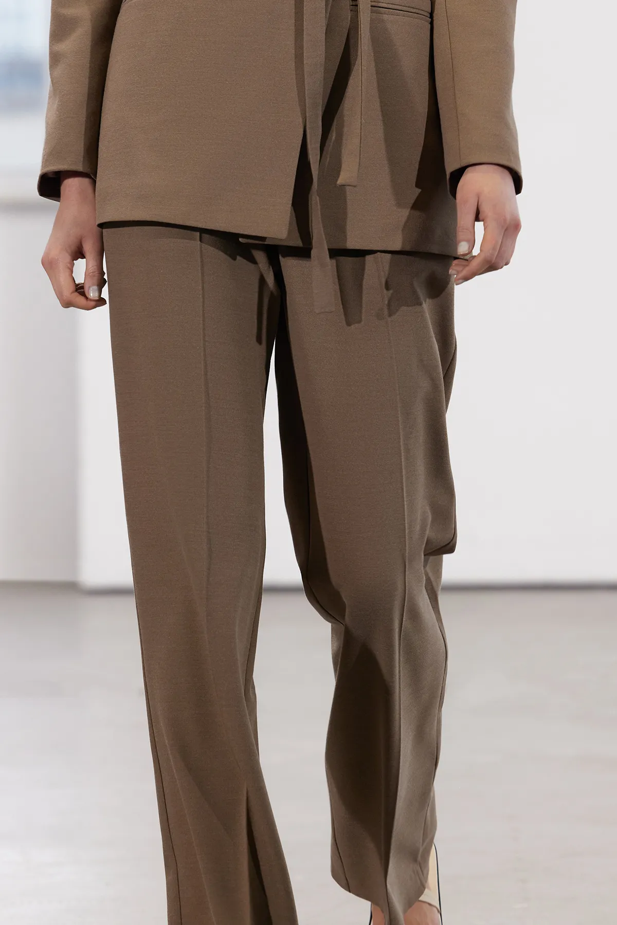 Trendyol Collection  Steingewebte Hose in limitierter Auflage TWOSS24PL00105