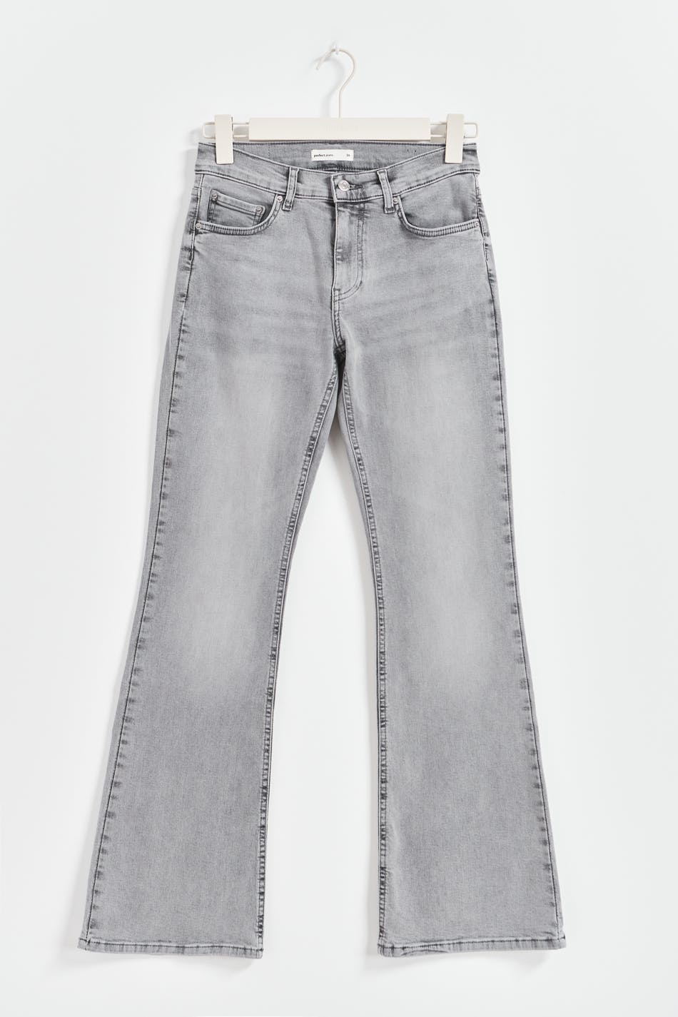 Low waist petite bootcut jeans