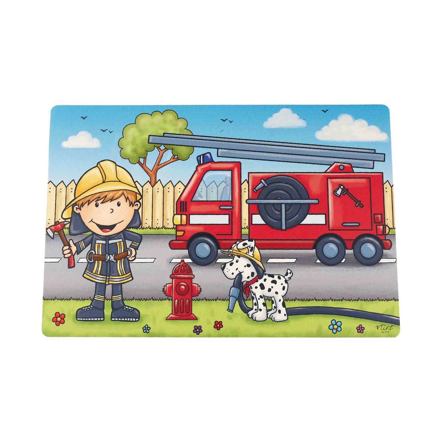 Feuerwehrmann Bernie Tischset