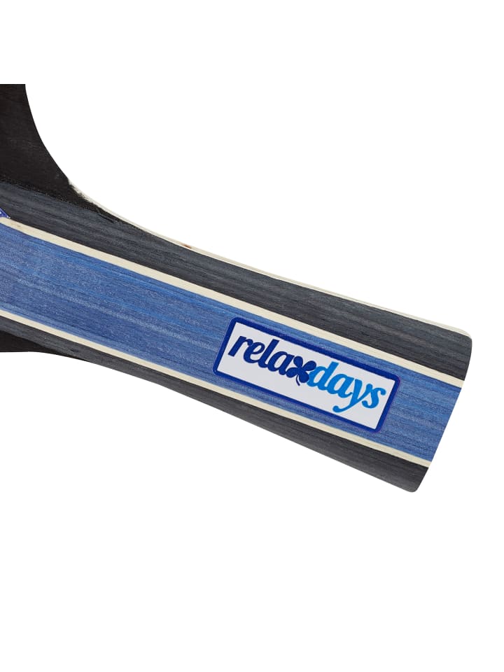 relaxdays 9tlg. Tischtennis Set in Schwarz/ Rot günstig kaufen onesize
