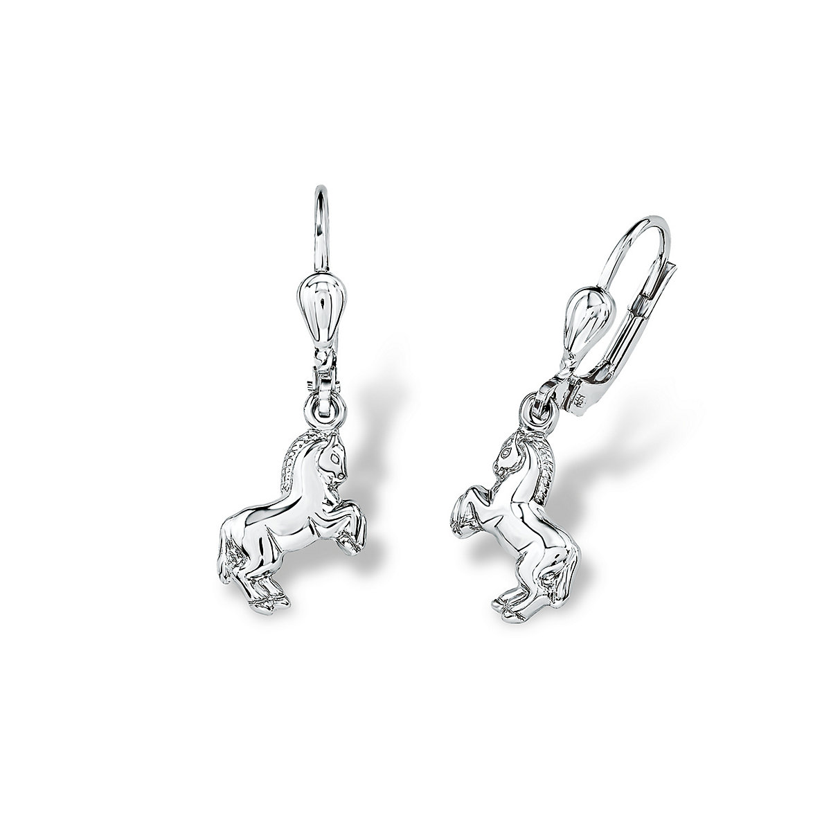 Ohrhänger für Mädchen, 925 Sterling Silber | Pferd Ohrhänger für Mädchen