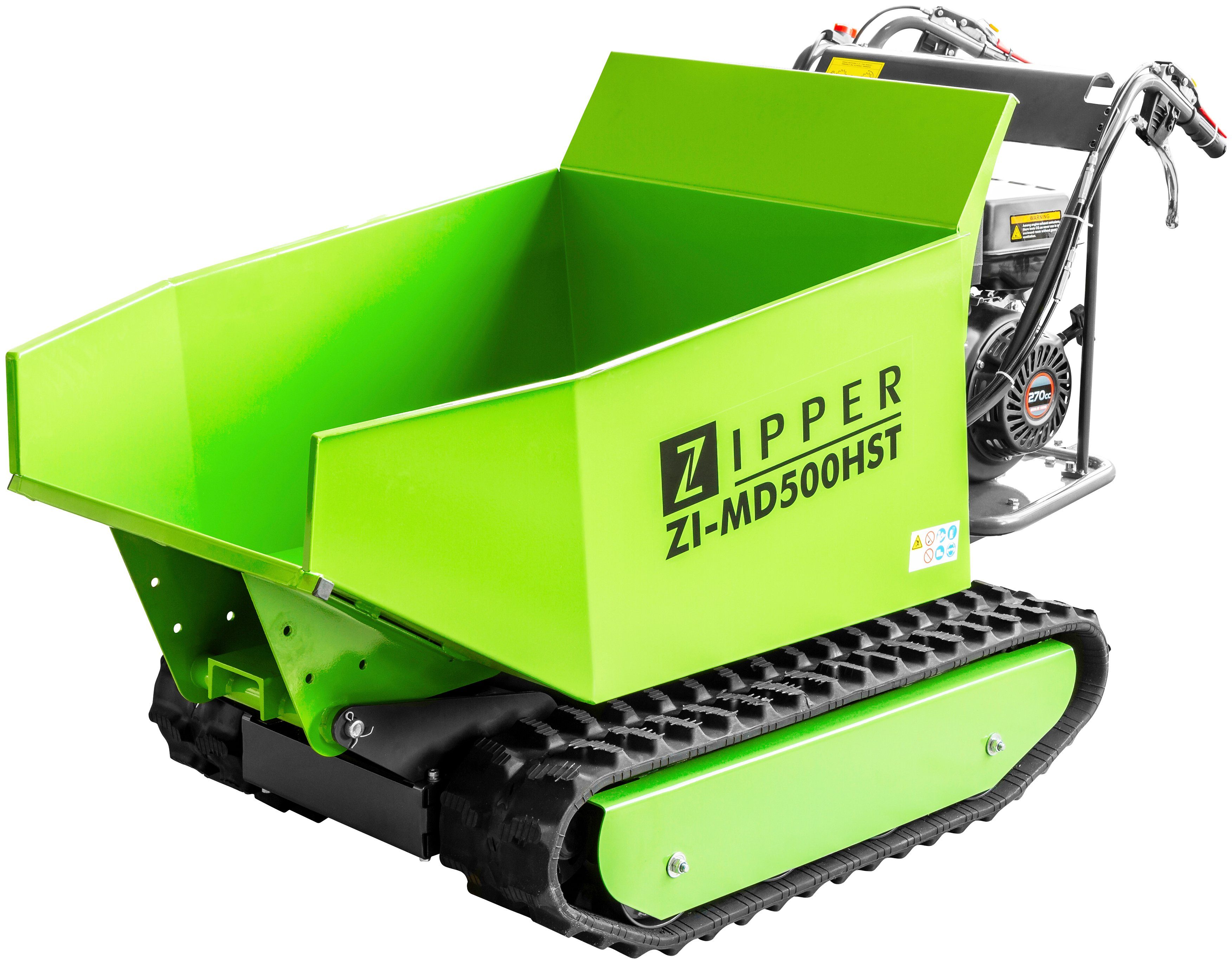 ZIPPER Raupendumper Mini, aus Stahl