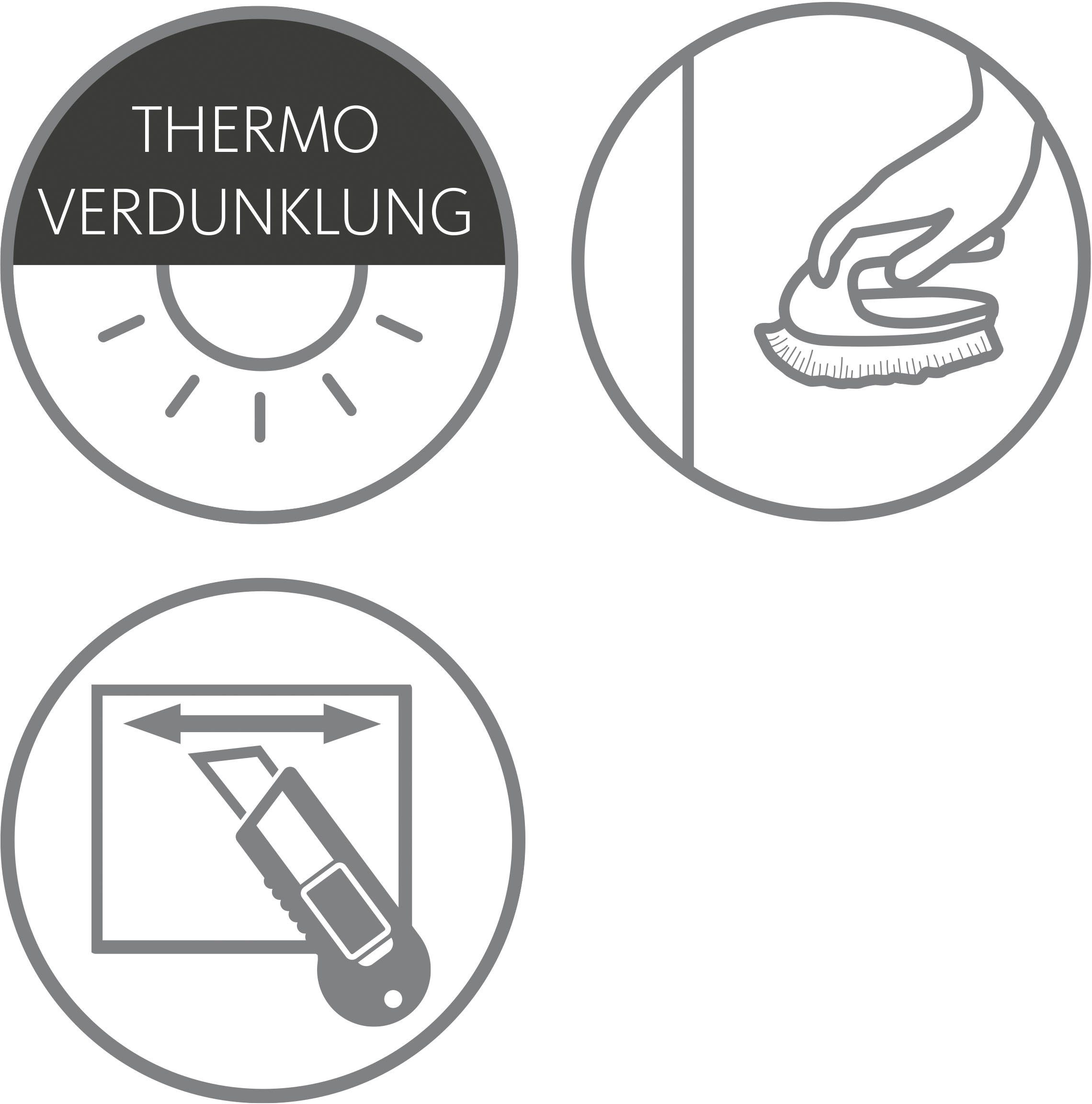 Seitenzugrollo Thermorollo Martha, SCHÖNER WOHNEN LAMINAT, verdunkelnd