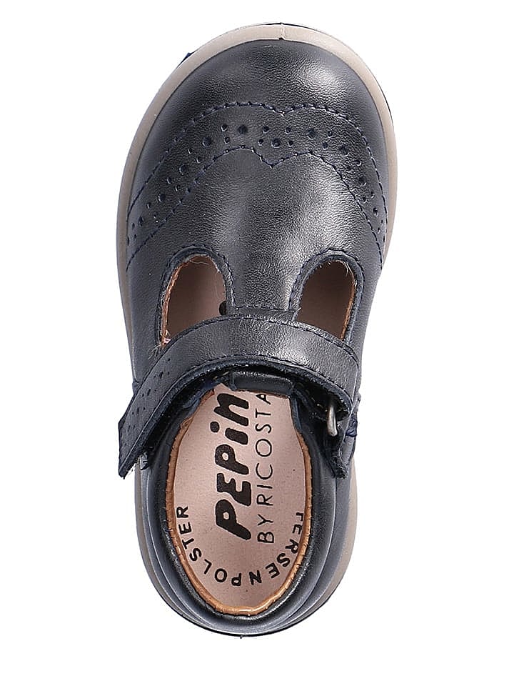 PEPINO Leder-Halbsandalen 