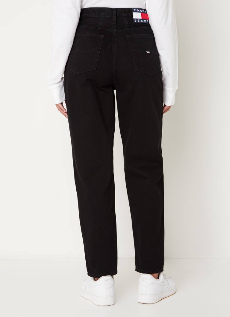 Jean mom taille haute Tommy Hilfiger à délavage coloré