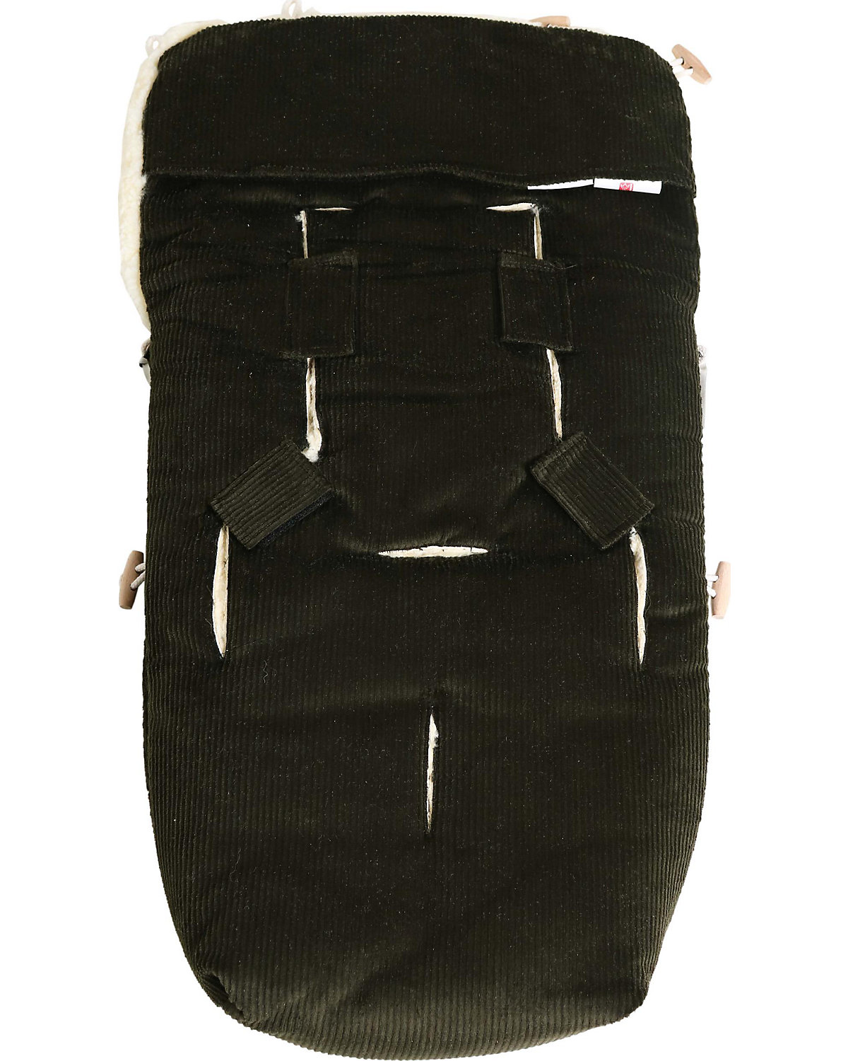 FILIA CORD Babyschalen Fußsack, Lammfell medizin, Fb. olive green