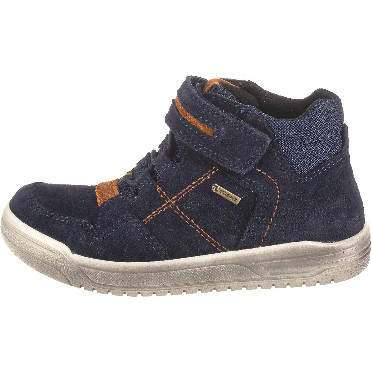 Halbschuhe EARTH für Jungen, gefüttert, Weite W5 für breite Füße, GORE-TEX