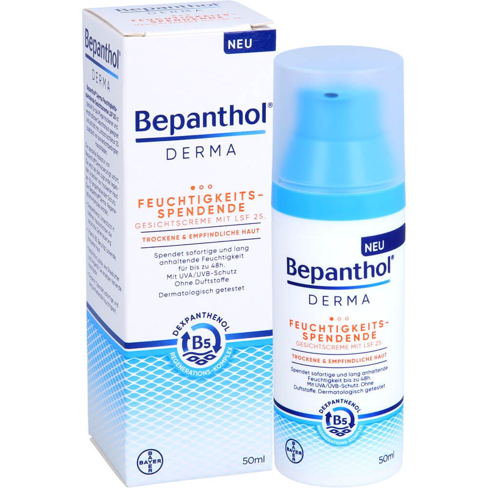 Derma feuchtigk.spend.Gesichtscre.LSF 25