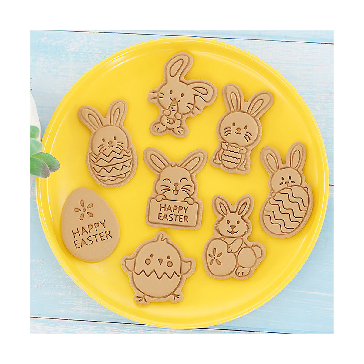 Ausstechformen Ostern,8 Stück Backzubehör für Kinder