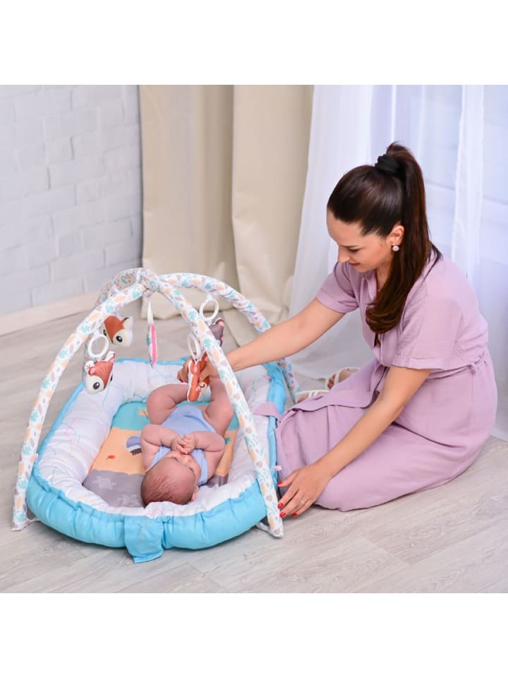 Lorelli Spielbogen Krabbeldecke Nest in rosa günstig kaufen onesize