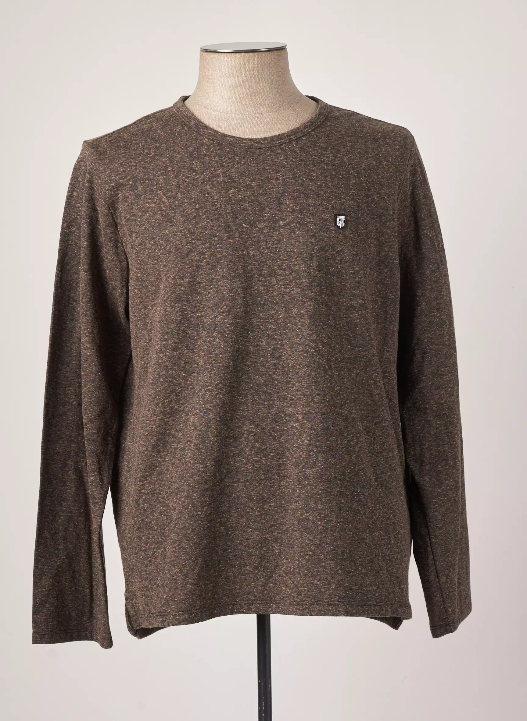 Teddy Smith Tshirts Homme couleur marron