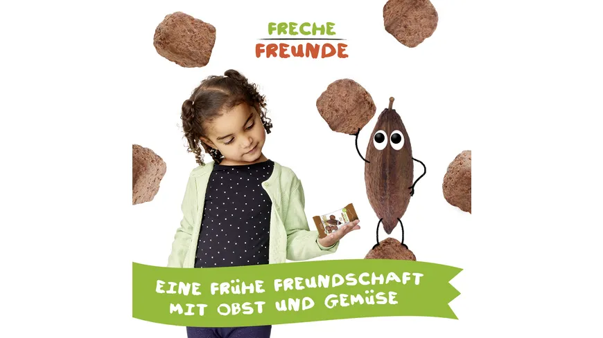 Freche Freunde Bio Kakaowürfel 20 g