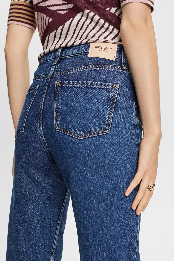 Retro-Jeans mit gerader Passform und hohem Bund