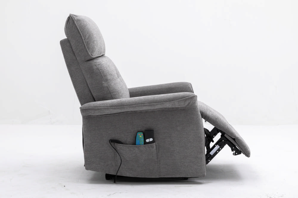 Happy Home Happy Home Elektrischer TV-Sessel/ Massagesessel - Hellgrau