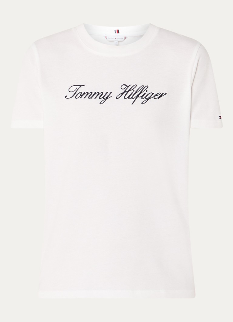 Tommy Hilfiger T-shirt with logo embroidery