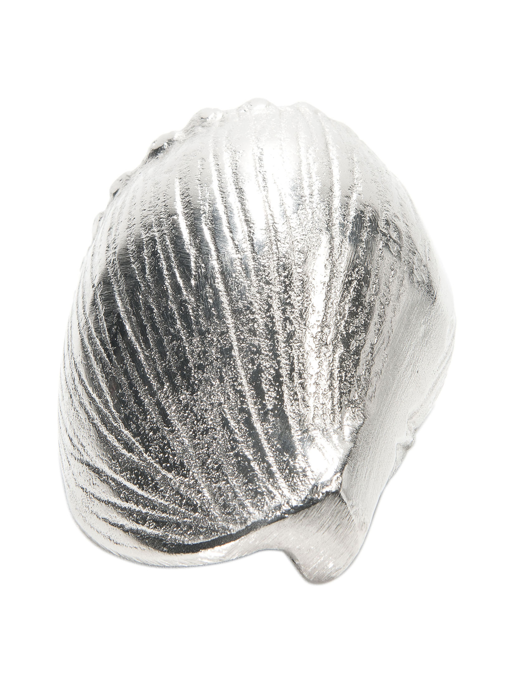 Seashell Objekt, Silber