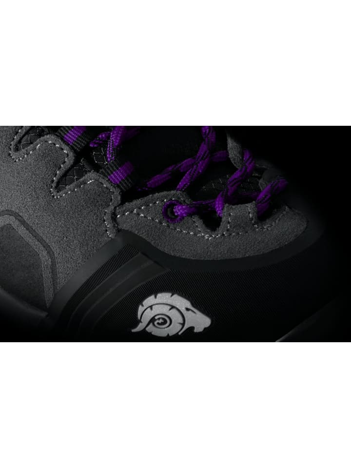 GUGGEN MOUNTAIN Wanderstiefel Widder in Grau-Lila günstig kaufen
