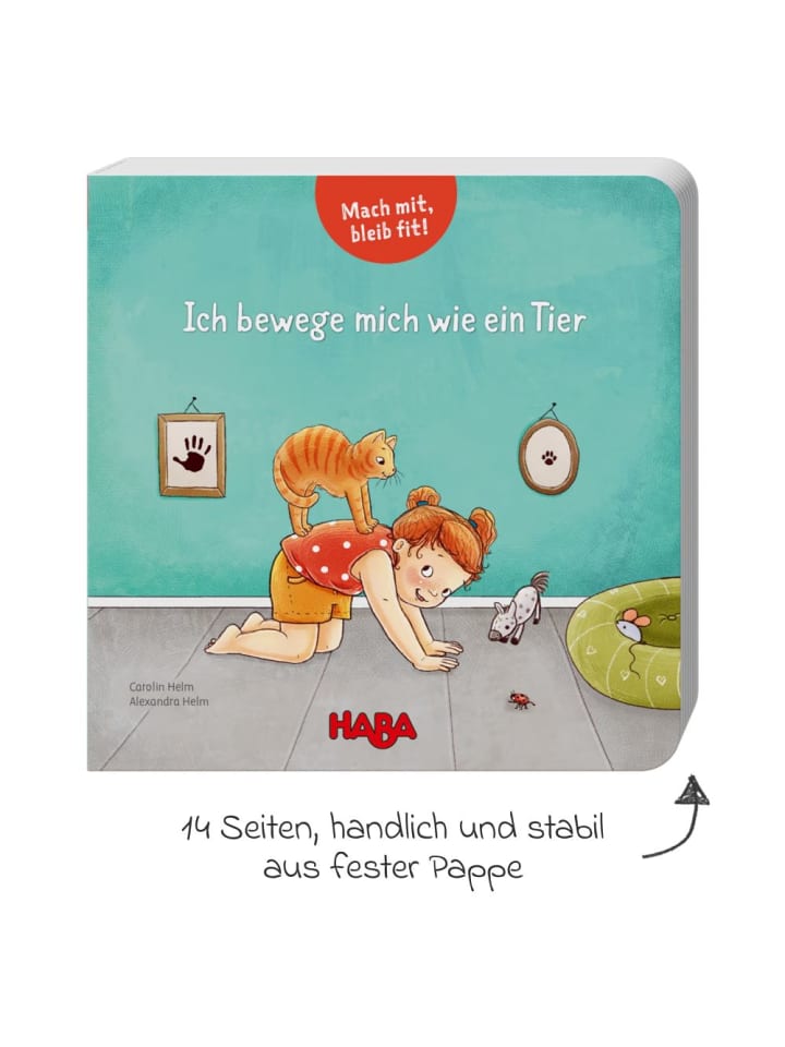 Haba Buch Mach mit, bleib fit! - Ich bewege mich wie ein in bunt günstig kaufen onesize