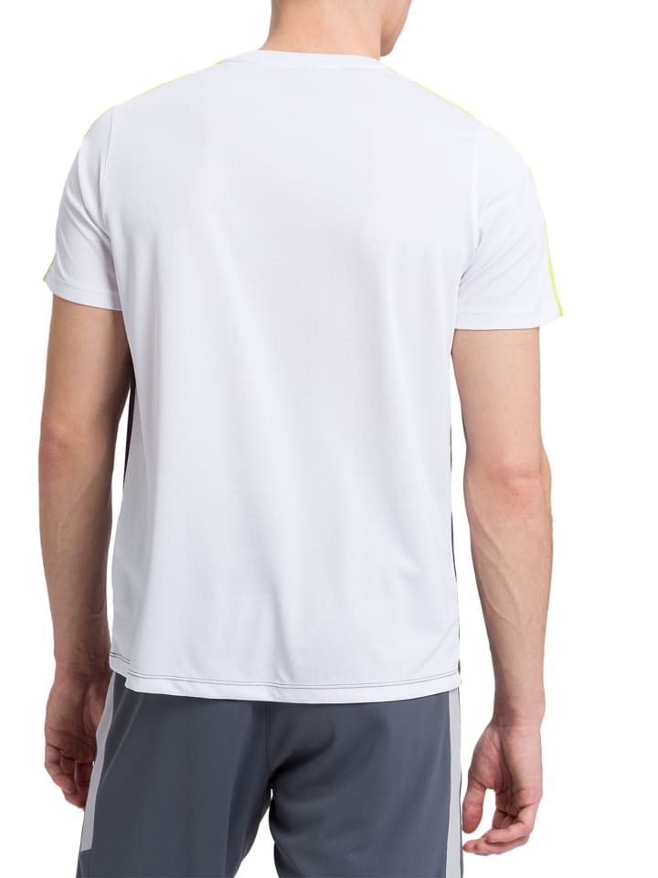 erima Squad T-Shirt in weiss/slate grey/bio lime günstig kaufen