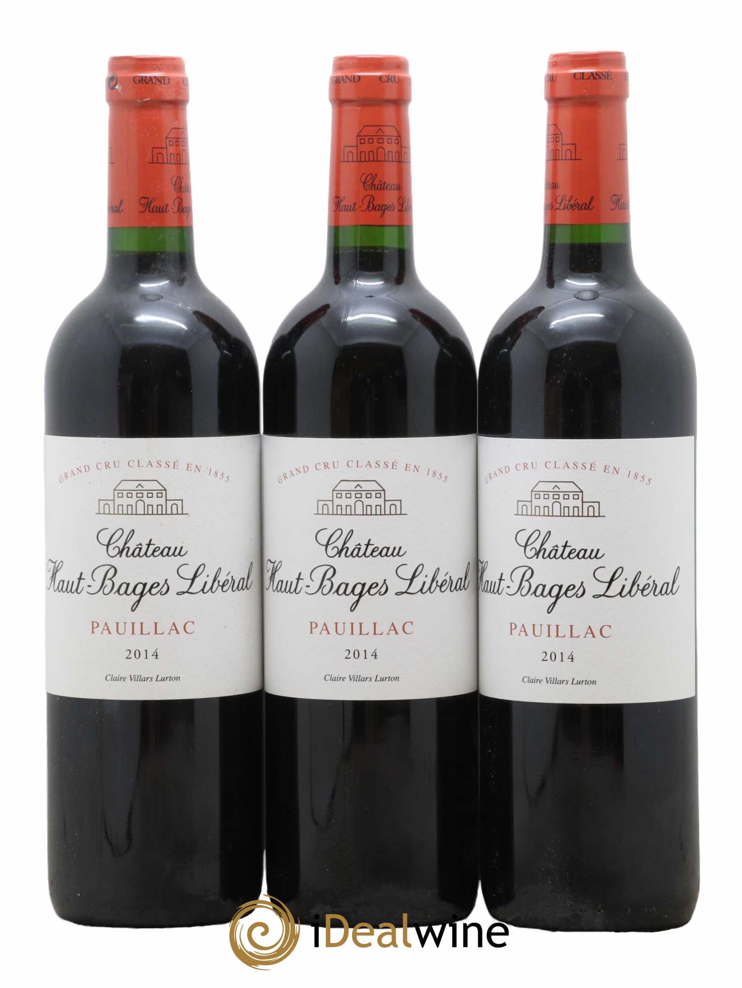 Château Haut Bages Libéral 5ème Grand Cru Classé  2014 - Lot de 6 Bouteilles
