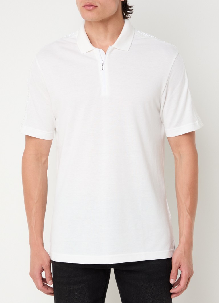 Armani Exchange Polo majica regularnog kroja od pamučnog pikea s logo trakom