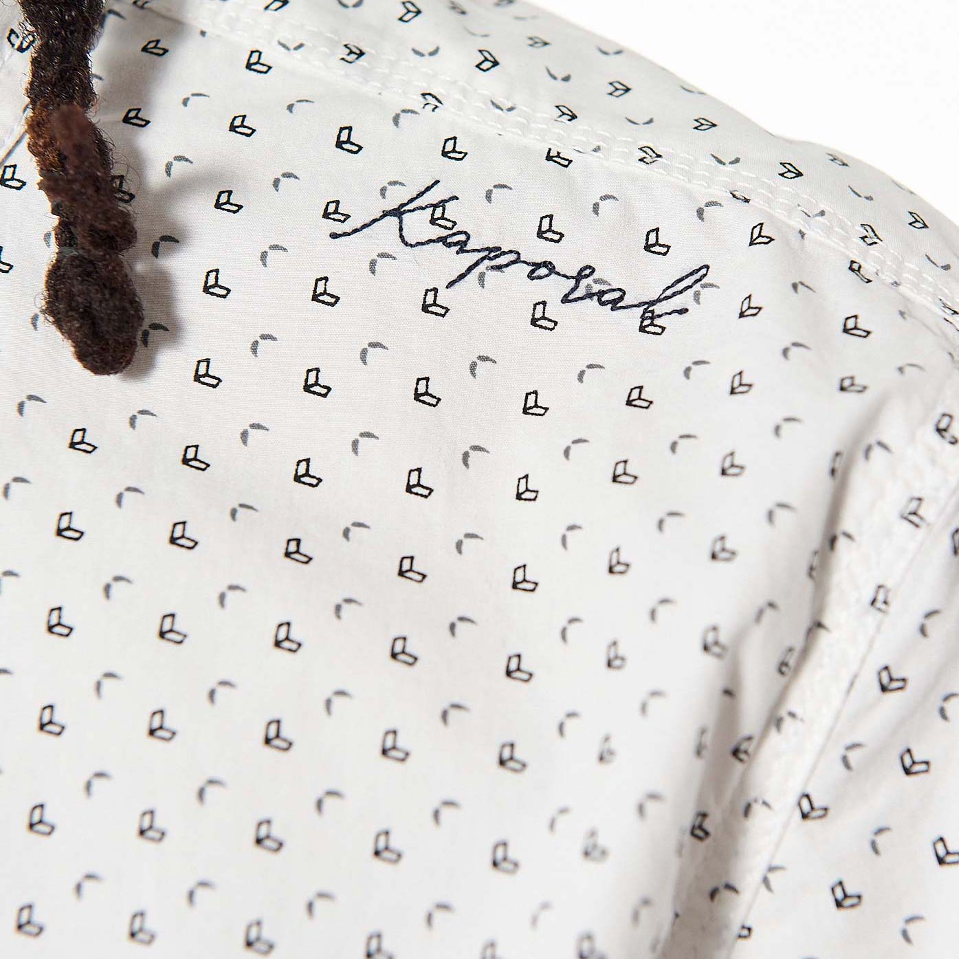 TITO   Chemise blanche all over Homme en 100% coton bio