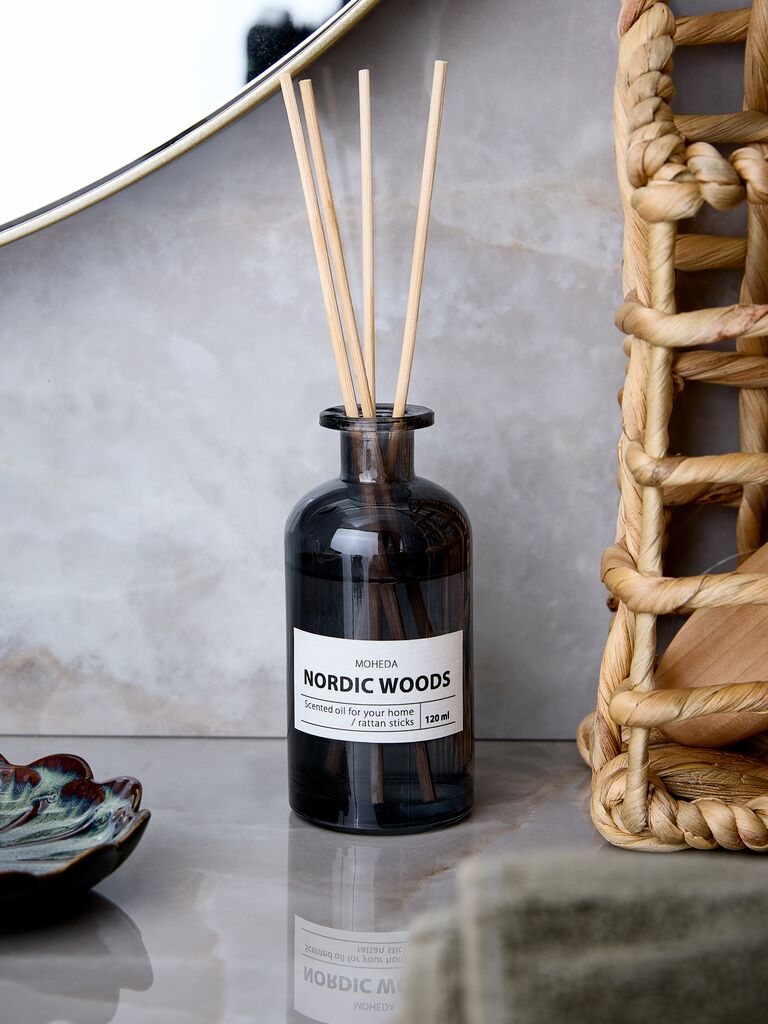 MOHEDA Duftöl „Nordischer Wald“ mit Stäbchen, 120 ml