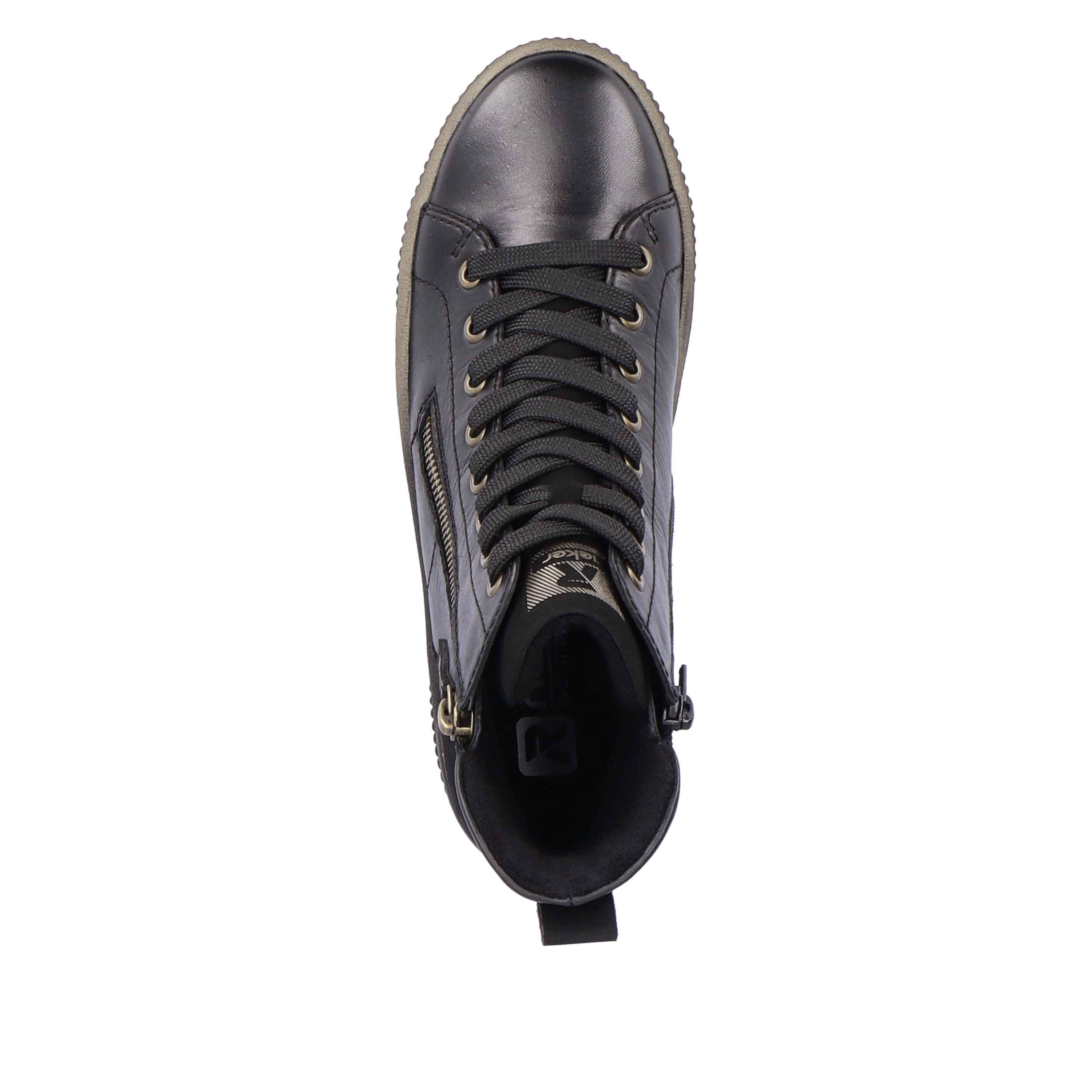Rieker Damen Sneaker High urban black