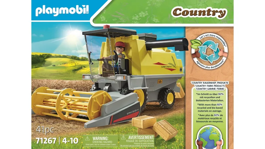 PLAYMOBIL 71267 - Country - Mähdrescher