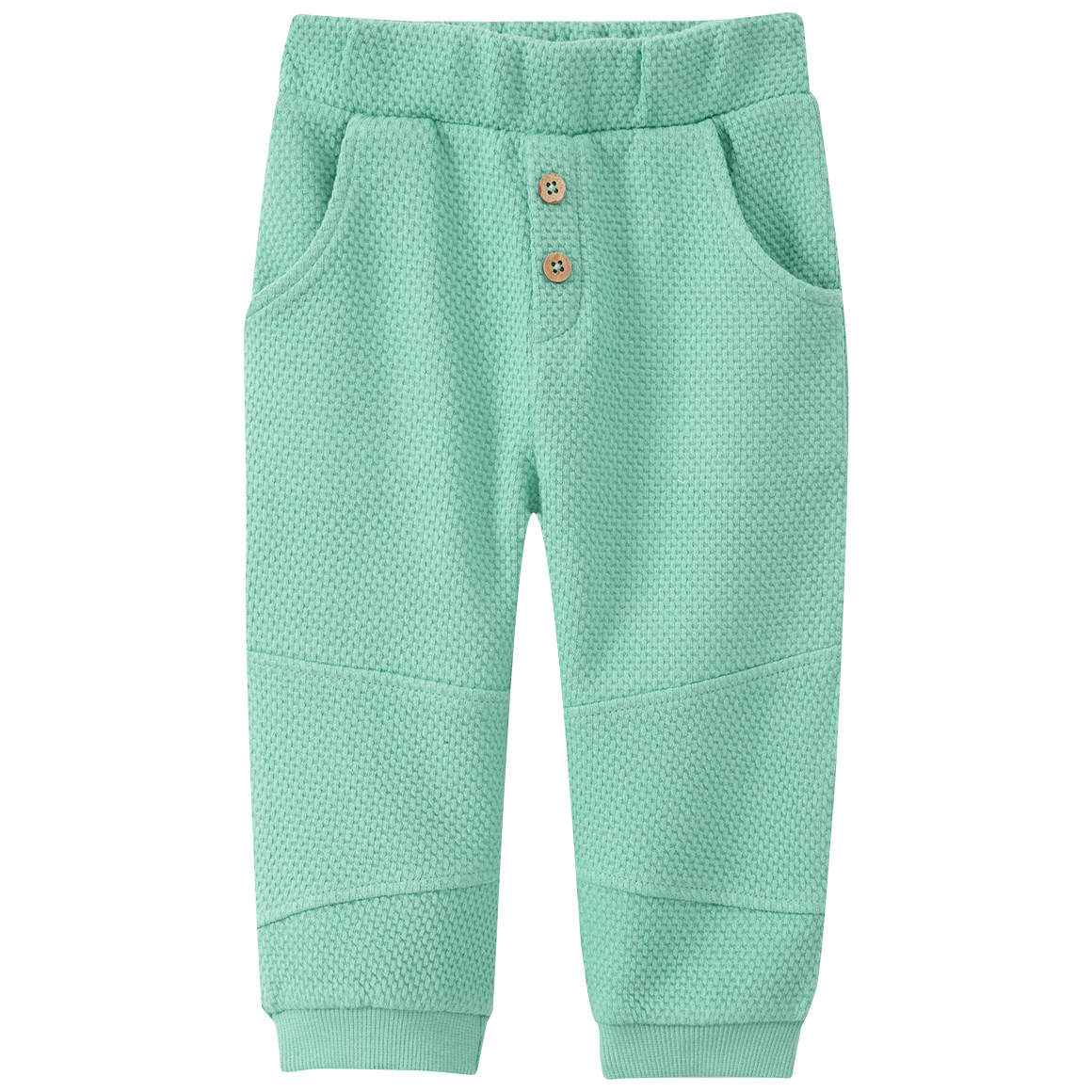 Baby Jogginghose mit strukturtiertem Material