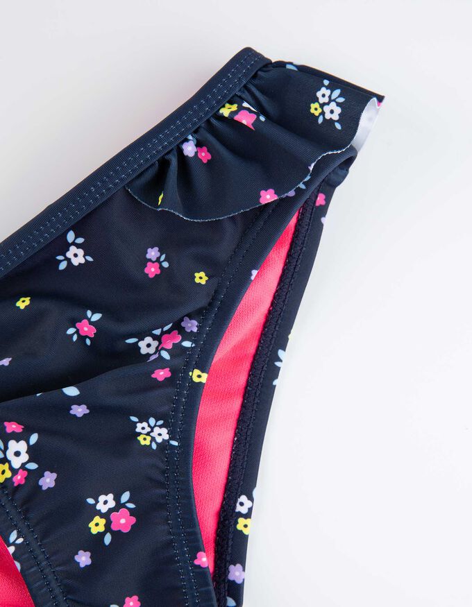 Set aus Bikinitop und Bikinislip - Volants