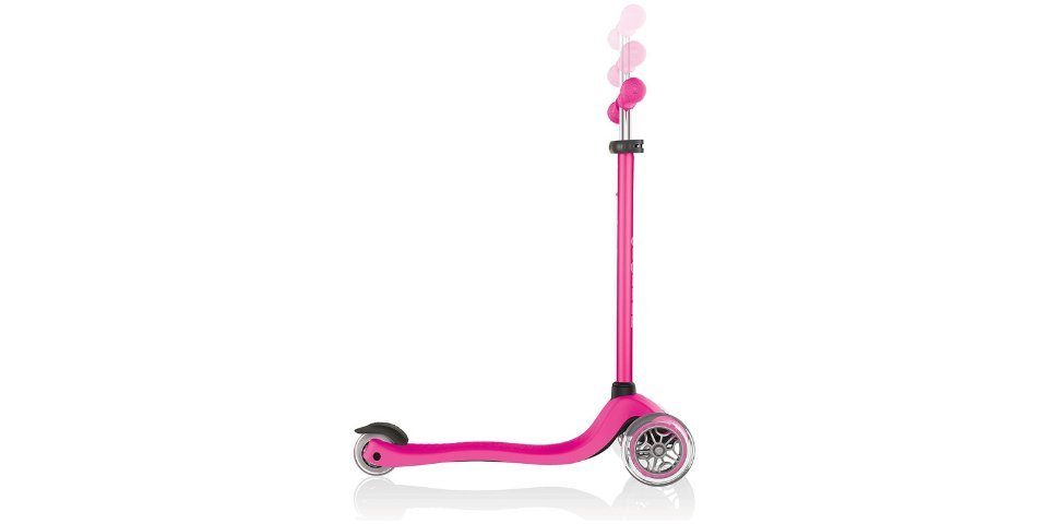 Globber Scooter Primo City Roller Kinder Tretroller Höhenverstellbar, 3-fach höhenverstellbar,ABEC 5 Kugellager,Ergonomisch,ab 3 Jahren