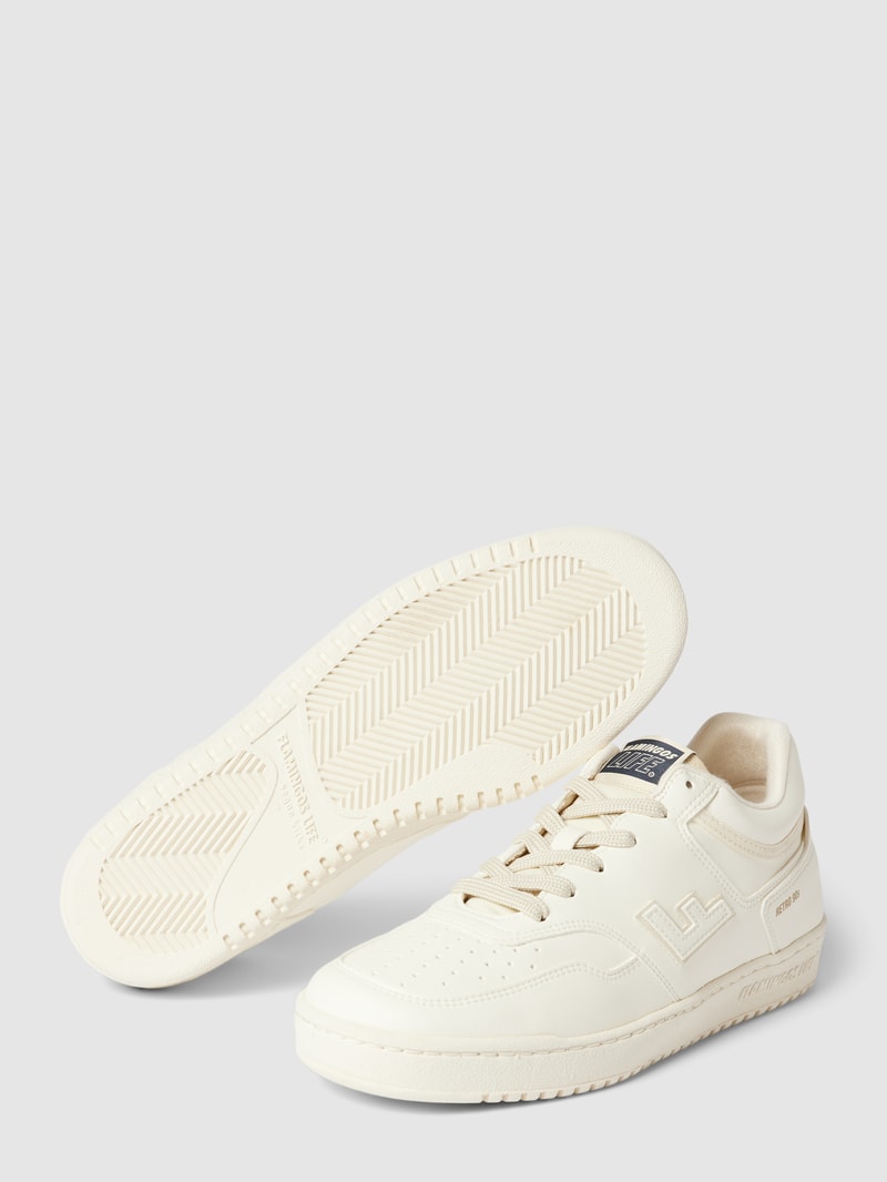 Sneaker mit Label-Details Modell 'RETRO 90s' in weiß