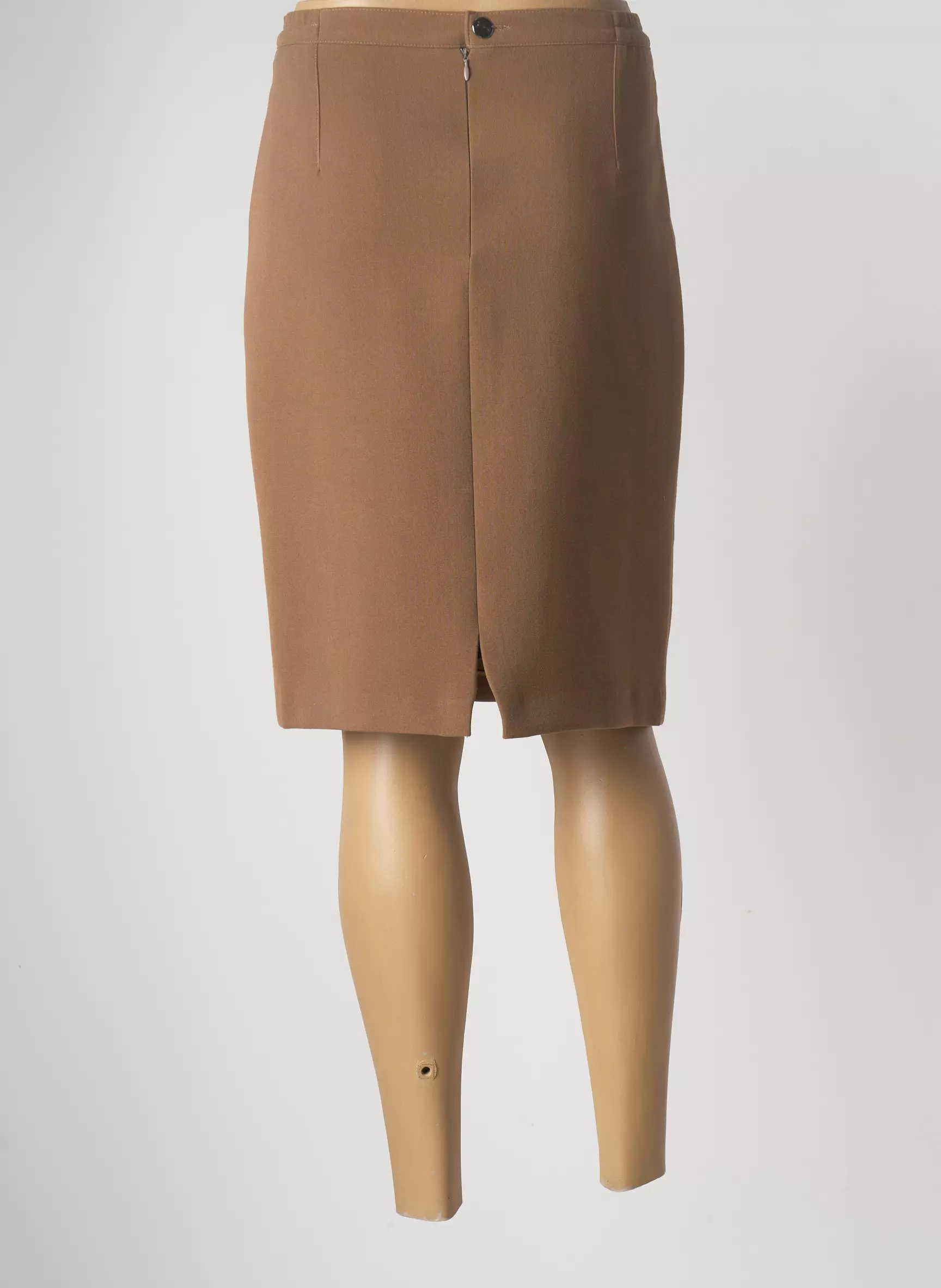 Jumfil Jupes Mi Longues Femme couleur marron