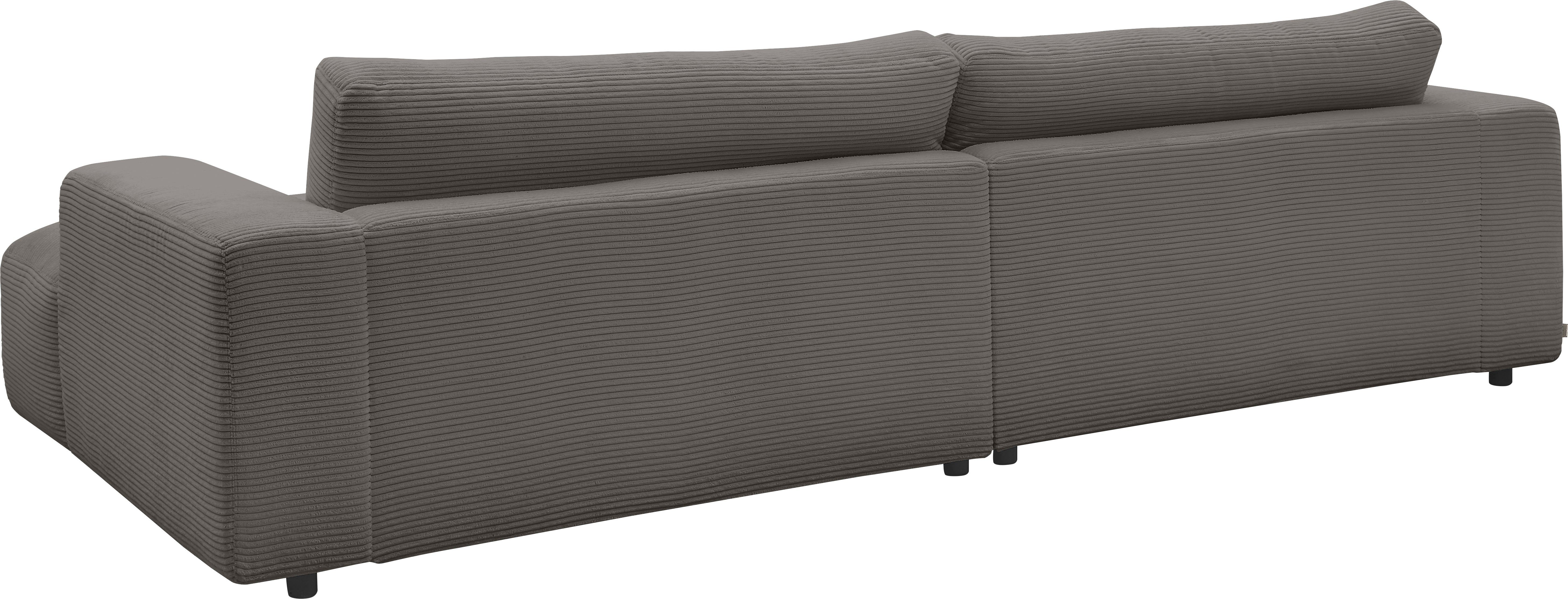 GALLERY M branded by Musterring Loungesofa Lucia, Cord-Bezug, Breite 292 cm
