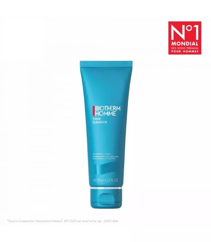 T-PUR NETTOYANT Nettoyant purifiant visage homme peau grasse