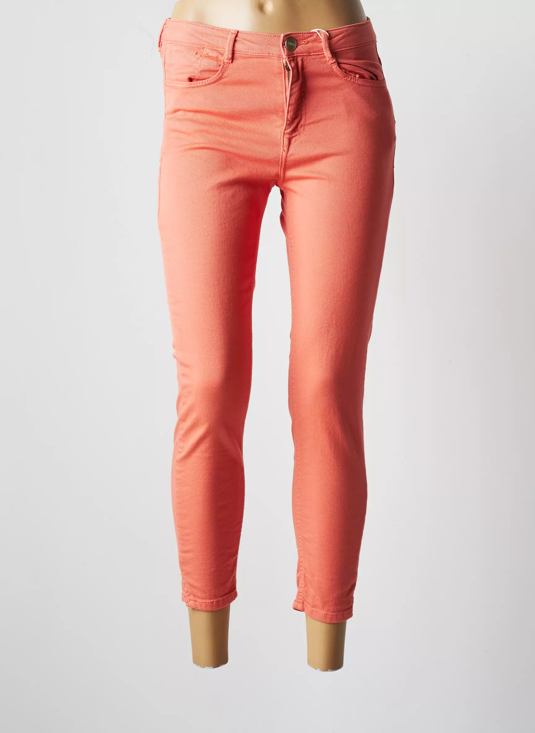 Esprit Pantalon7 8 Femme couleur orange