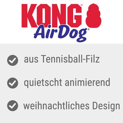 KONG Holiday AirDog® Squeaker Stick
