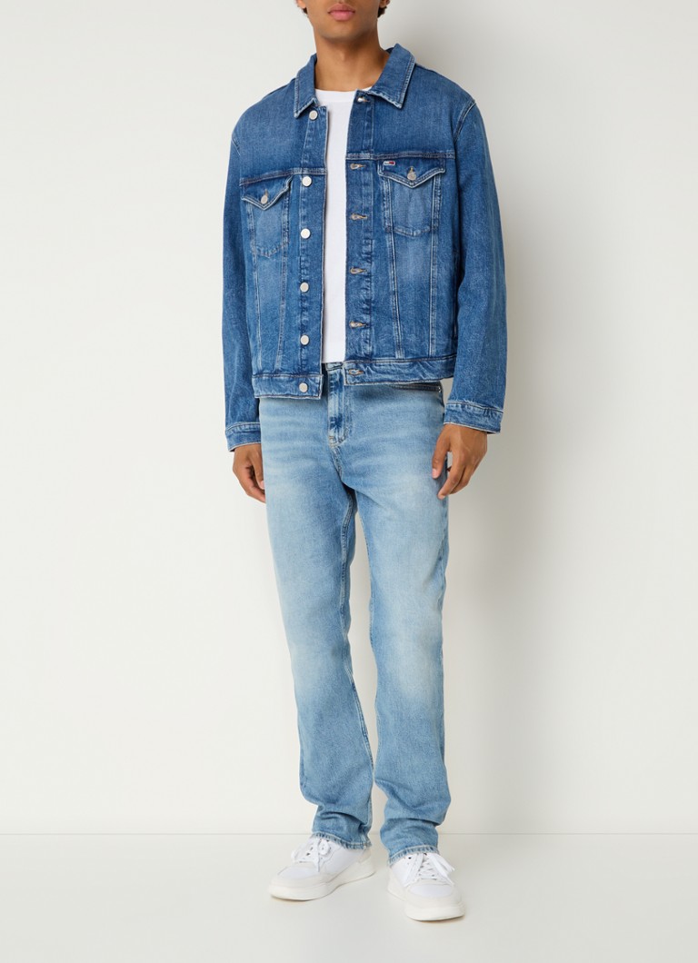 Jeansy Tommy Hilfiger Ryan z prostą nogawką, jasne
