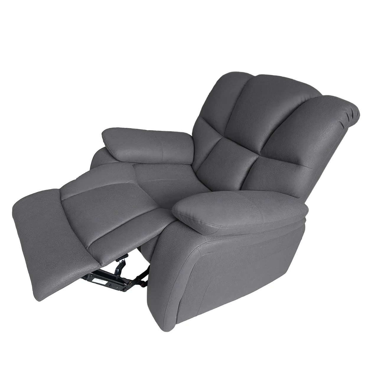 Happy Home Happy Home XXL-Relaxsessel mit verstellbarer Rückenlehne HSP94-DGR dunkelgrau