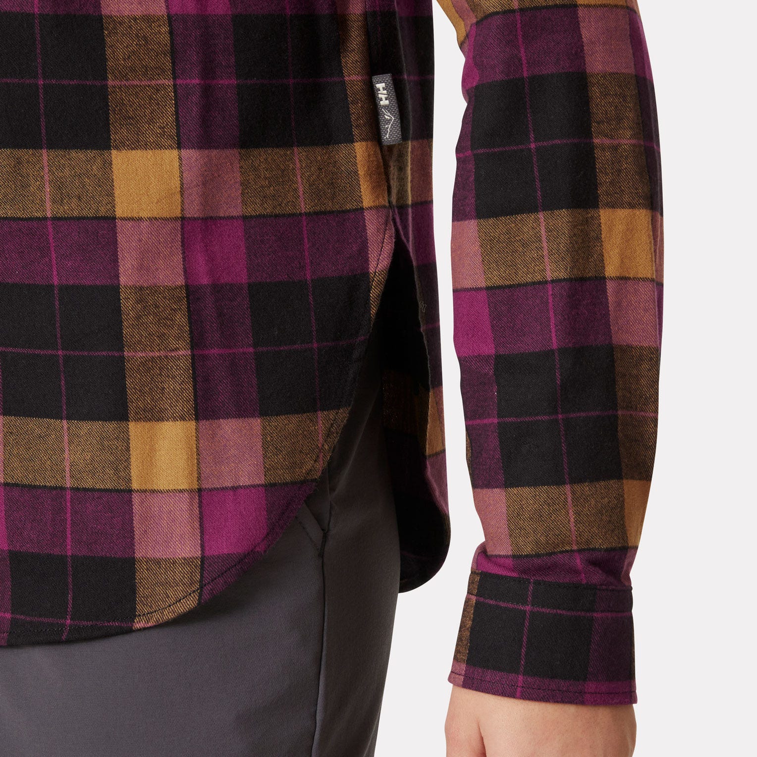 Women's Lokka Organic Flannel Long Sleeve Shirt