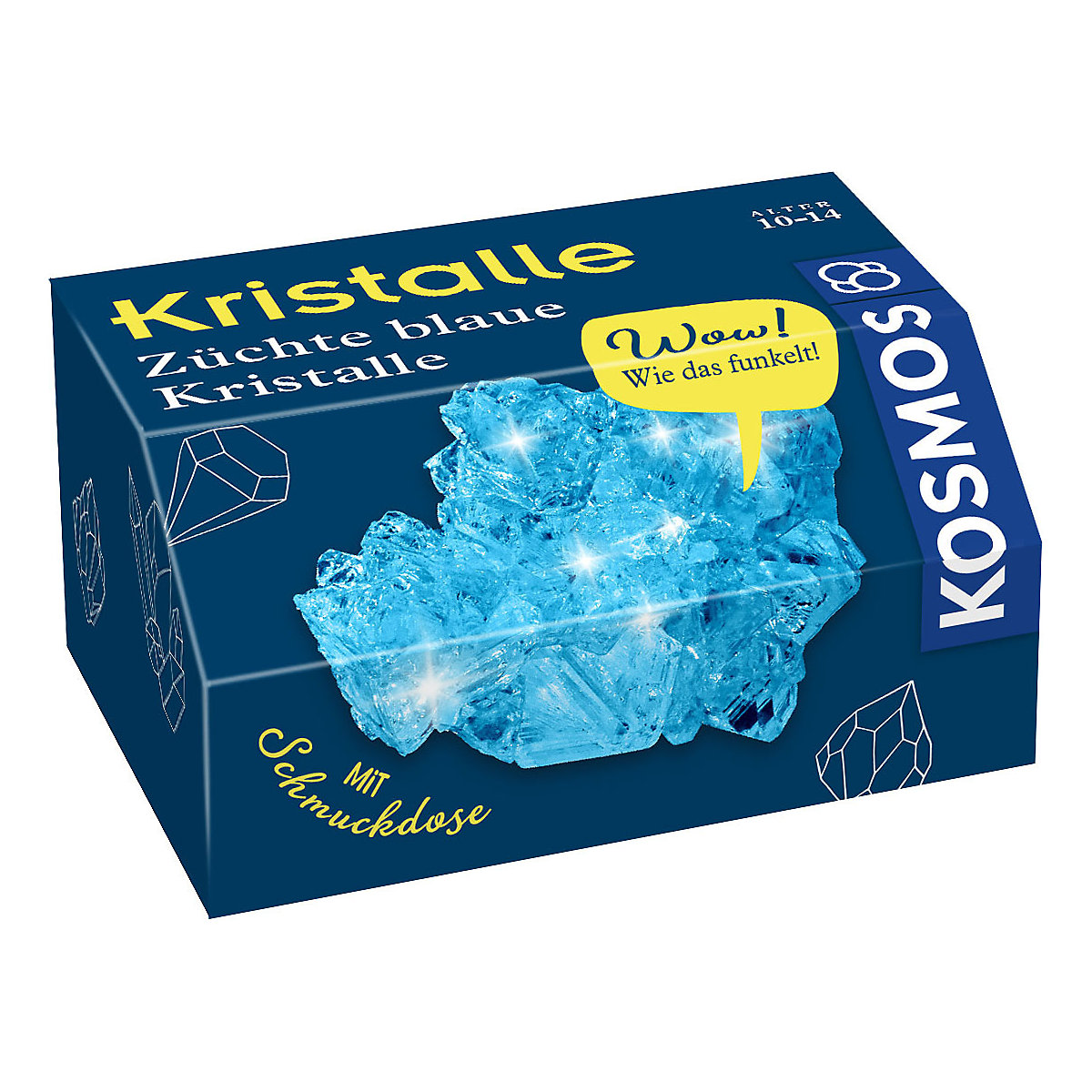 Blaue Kristalle selbst züchten