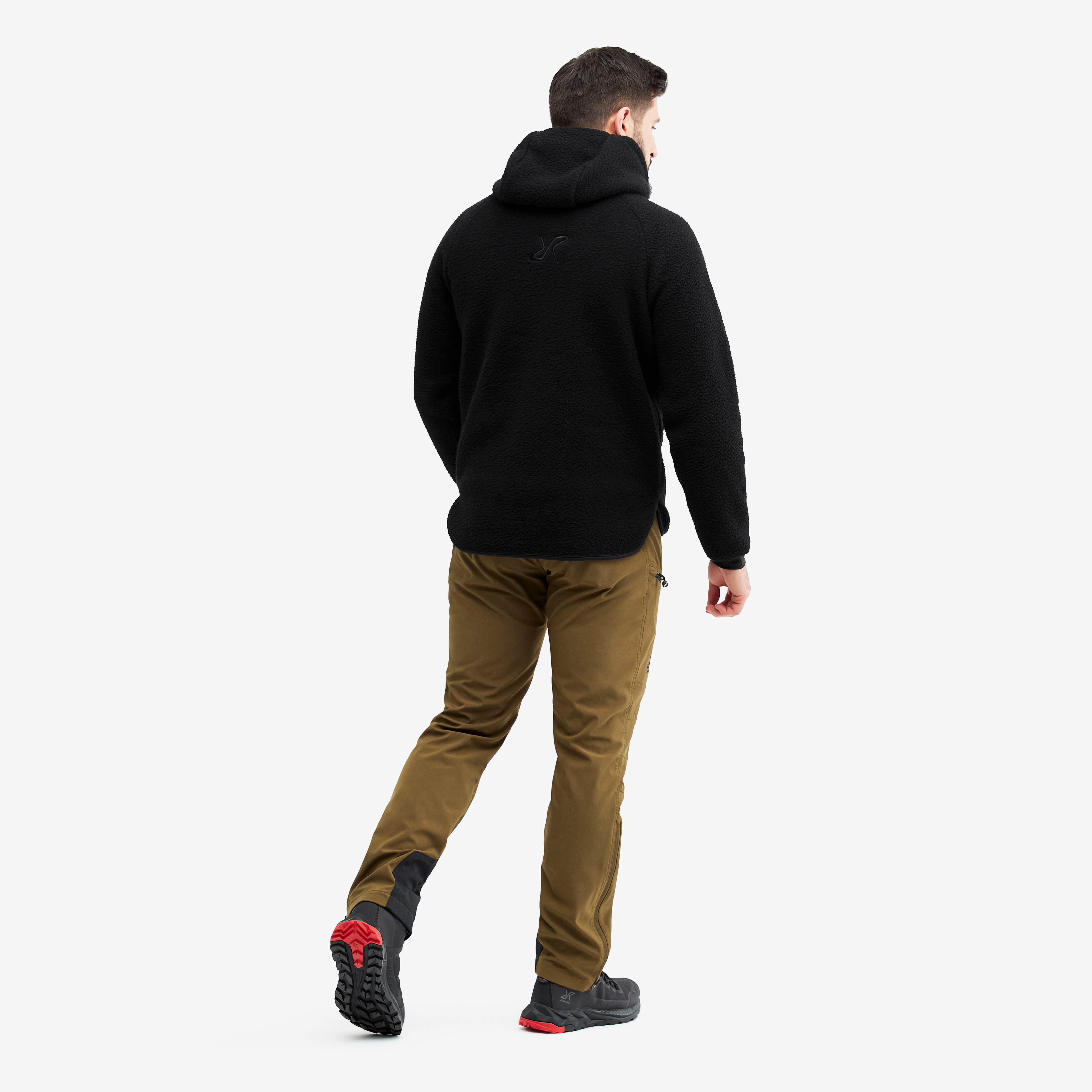 Sherpa Hoodie Homme Caviar
