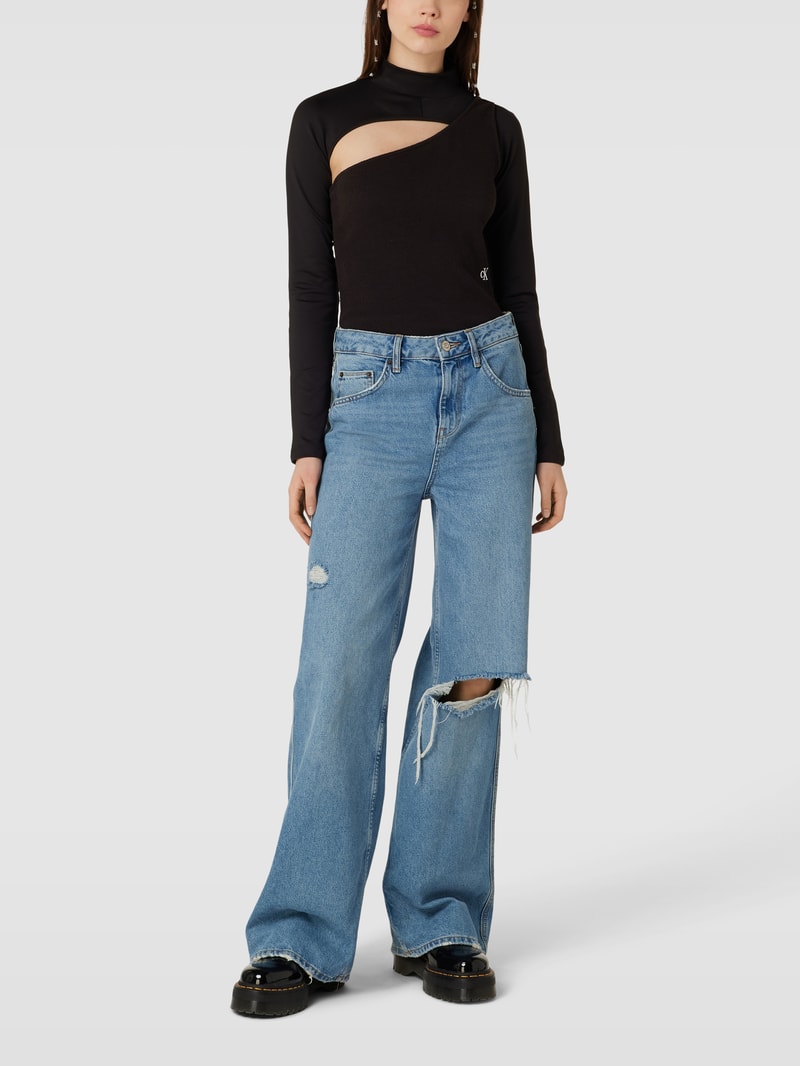 Body mit Cut Out in black