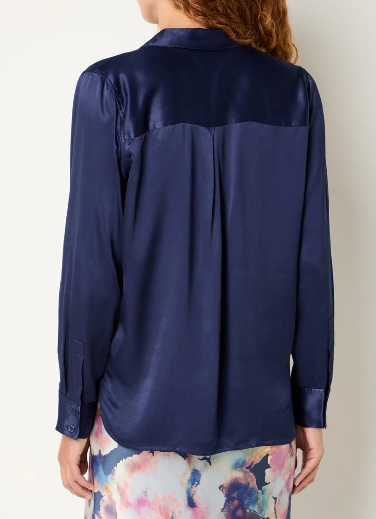 Rails Nissa satin tunic