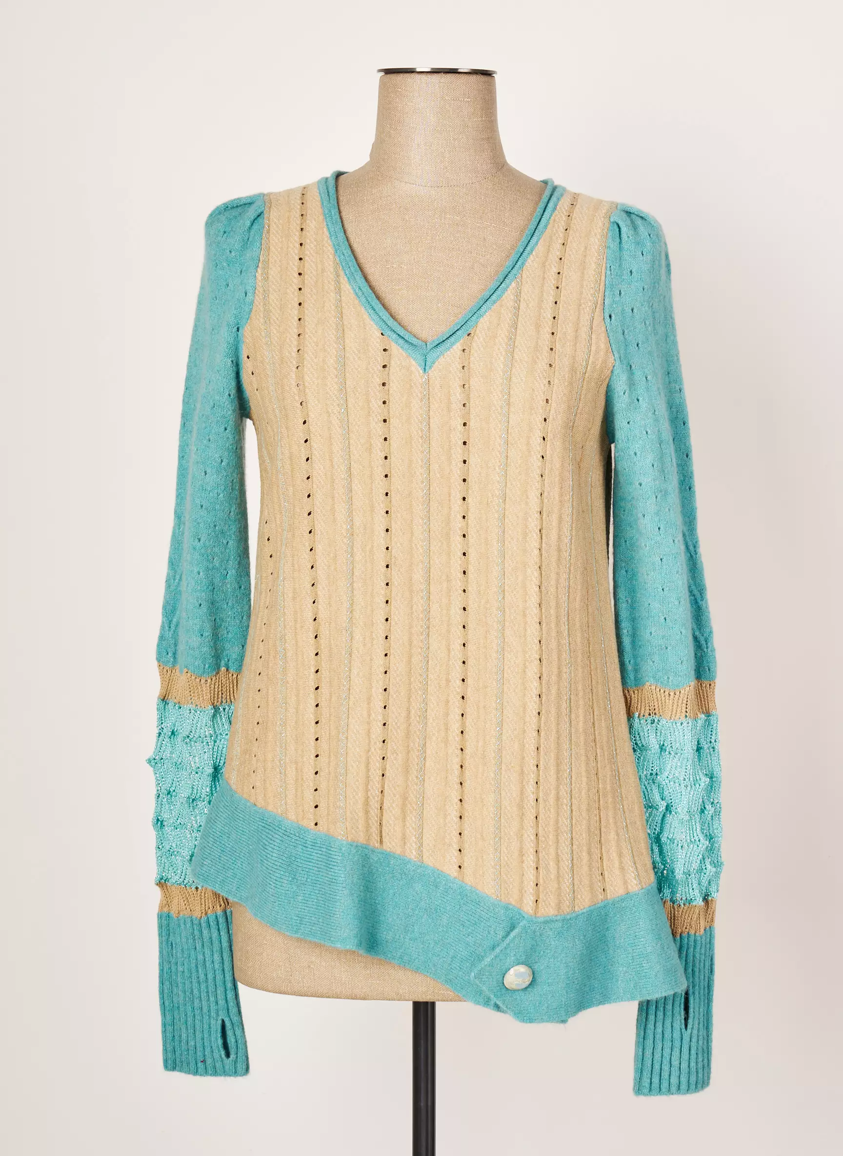 Elisa Cavaletti Pulls Femme couleur beige