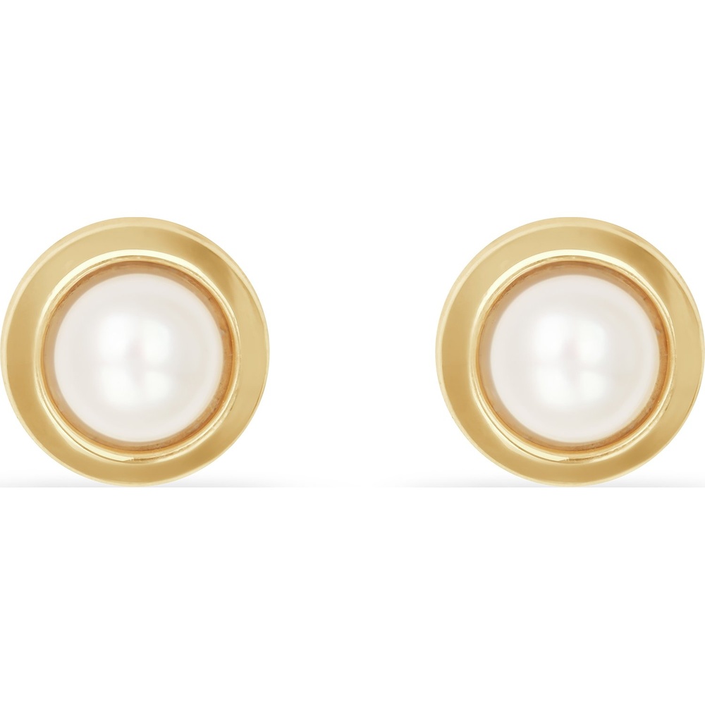 FAVS Boucles d'oreilles à fermoir à poussette 375 Or jaune Boucles d'oreilles