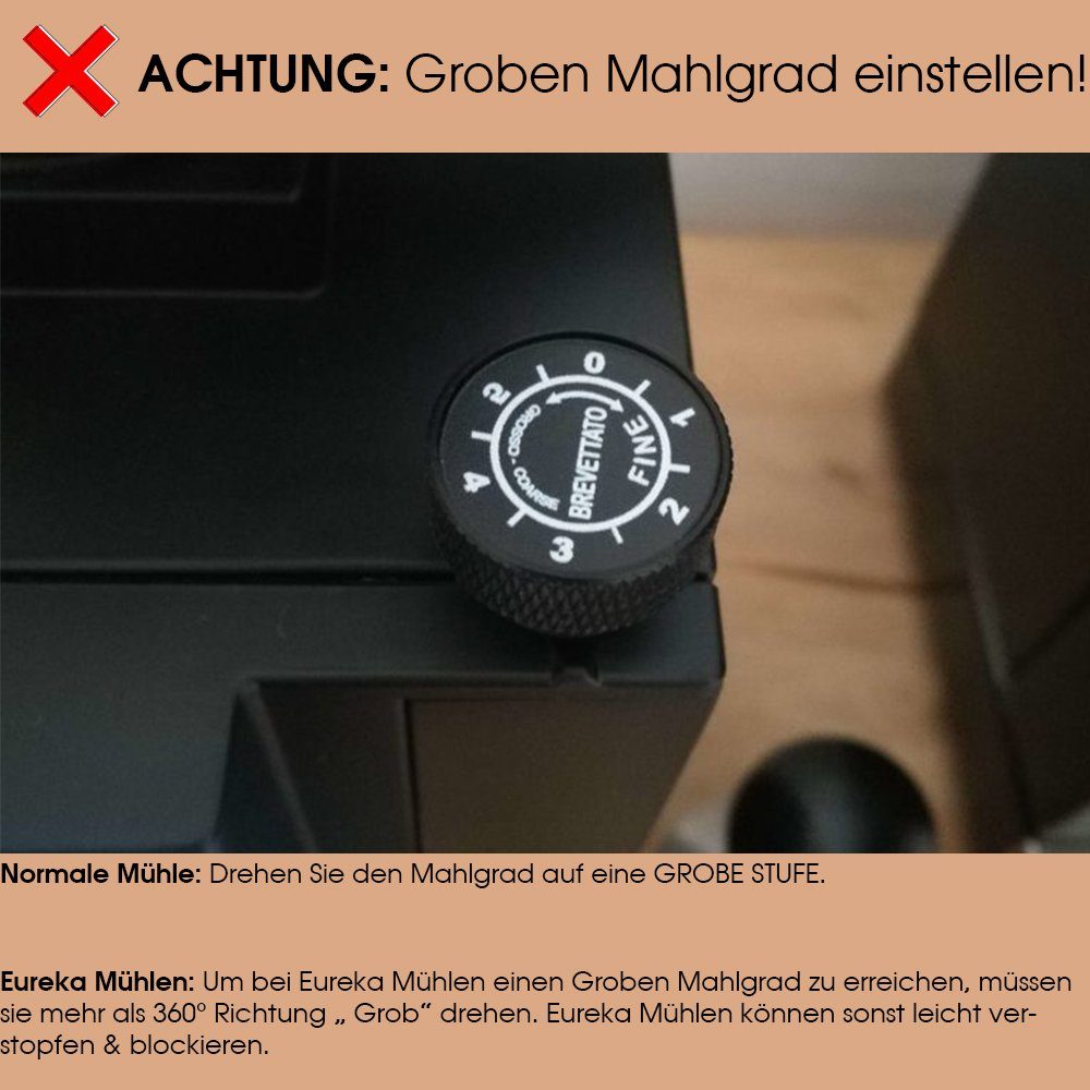 JOEFREX Kaffeemühle Kaffeemühlenreiniger- Natural Grind