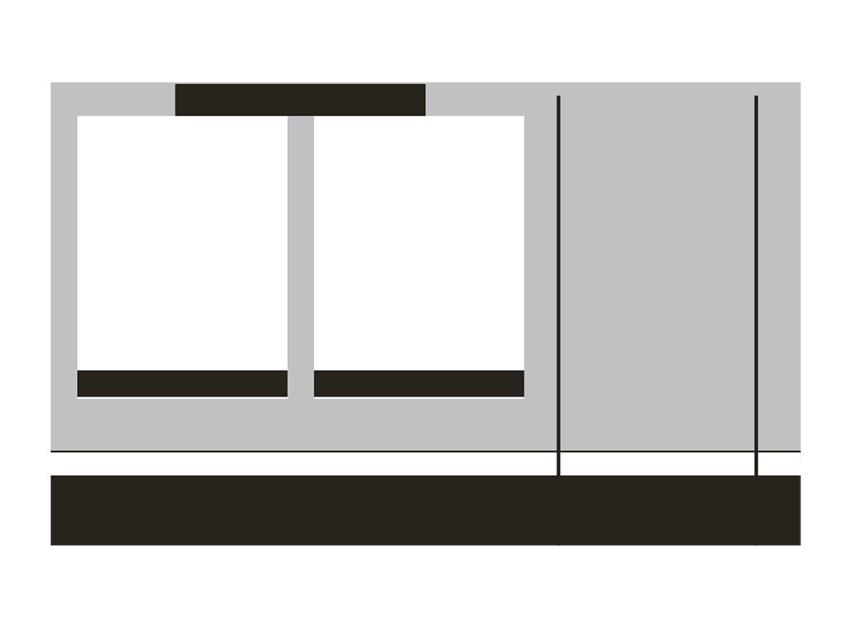 Obelink President Vorderwand 405