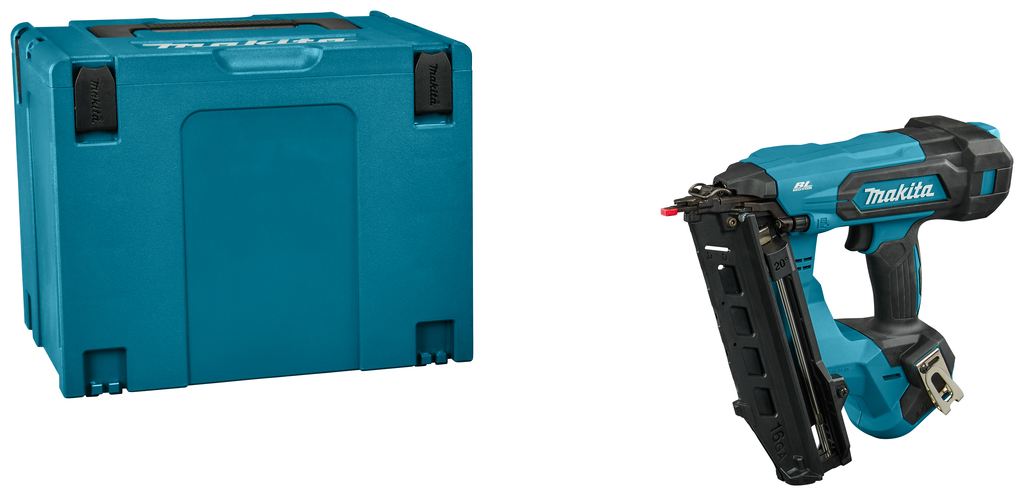 Capsator de etanșare Makita DBN610ZJ LXT 18 V, 16Ga, fără baterii și încărcător, în cutie Mbox